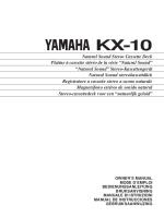 Yamaha KX-10 - Owners Manual 